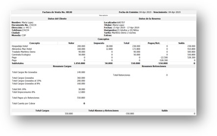 Servicios de Caja